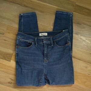 Madewell 10” High Rise Skinny Jeans